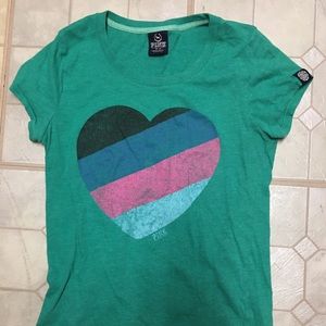 Mint Green “Pink” tee shirt. Size Medium.